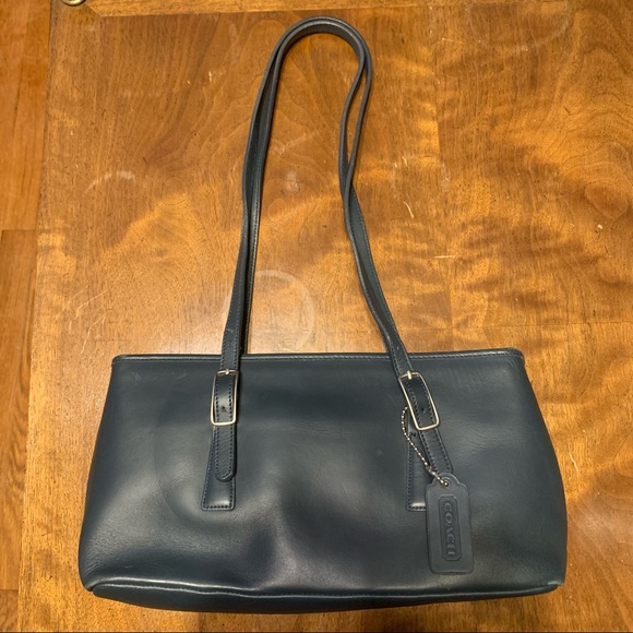Vintage Navy Blue Rainbow Tassel Shoulder Bag main image 1